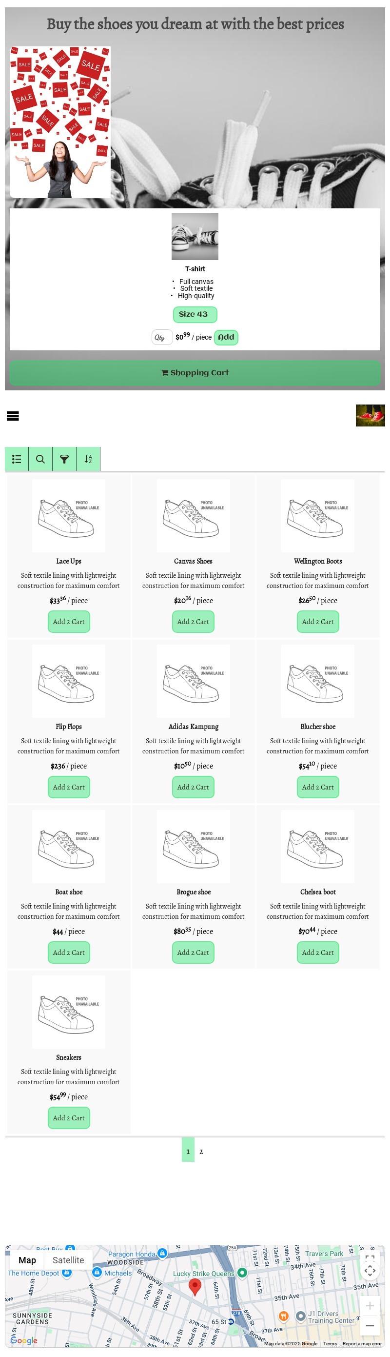 Shop Template